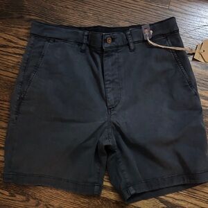 Brand New Faherty Dark Blue Flat Front Shorts